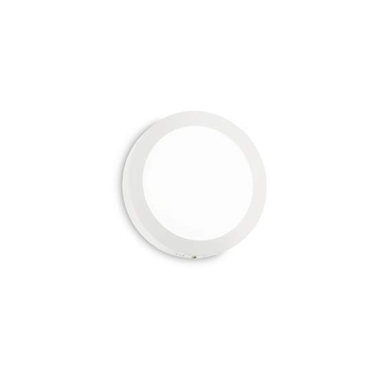 Applique Moderna Round Universal Alluminio-Plastiche Bianco Led 13,5W 3000K D17 138596