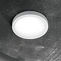 Applique Moderna Round Universal Alluminio-Plastiche Bianco Led 13,5W 3000K D17 138596