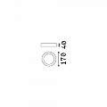 Applique Moderna Round Universal Alluminio-Plastiche Bianco Led 13,5W 3000K D17 138596
