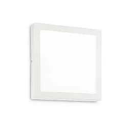 Applique Moderna Square Universal Alluminio-Plastiche Bianco Led 25W 3000K D30