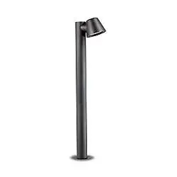 Piantana Moderna Gas Alluminio Antracite 1 Luce Gu10
