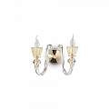 Applique Classica Strauss Vetro Oro 2 Luci E14 140599