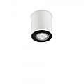 Plafoniera Moderna Mood Round Alluminio Bianco 1 Luce Gu10 7W 3000K D9Cm 140841