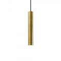 Sospensione Moderna Look Metallo Ottone Brunito 1 Luce 7W 3000K Luce Calda D6Cm 141794