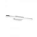 Applique Moderna Riflesso Alluminio Cromo Led 11W 3000K Luce Calda 142272