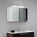 Applique Moderna Riflesso Alluminio Cromo Led 11W 3000K Luce Calda 142272