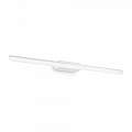 Applique Moderna Riflesso Alluminio Bianco Led 18W 3000K Luce Calda 142289