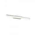 Applique Moderna Riflesso Alluminio Bianco Led 11W 3000K Luce Calda 142296
