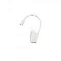Applique Moderna Goose Metallo Bianco Led 3W 3000K Luce Calda 142708