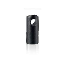 Supporto Cavo Metallo Nero 15X30Mm Supporto Cavo Metallo Nero 15X30Mm
