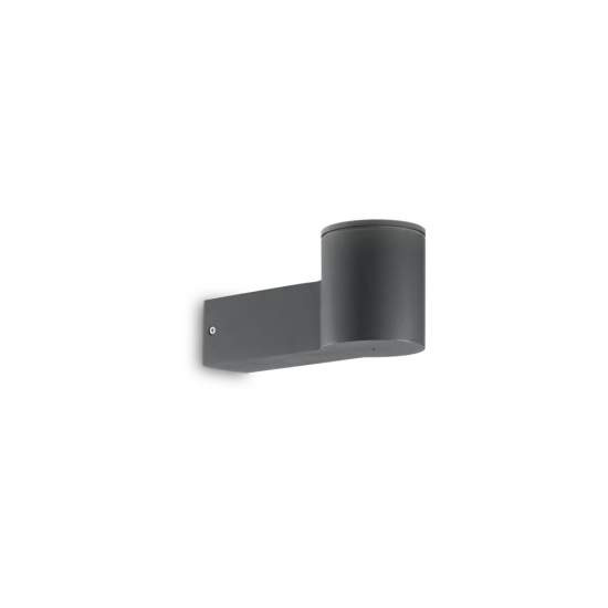 Applique Moderna Clio Alluminio Antracite 1 Luce E27 145228