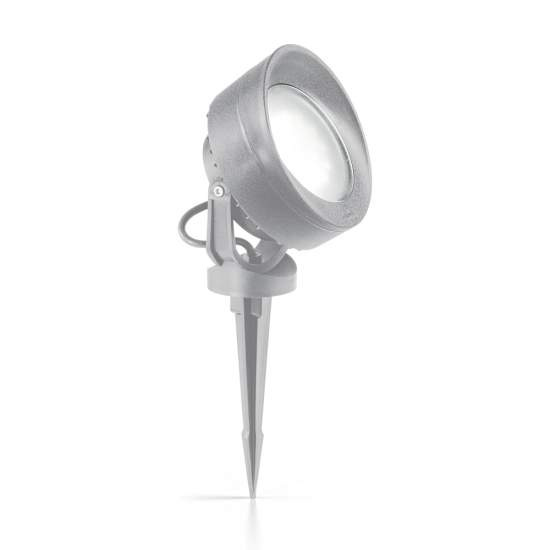 Piantana Moderna Da Esterno Litio Materie Plastiche Grigio 1 Luce Gx53 145334
