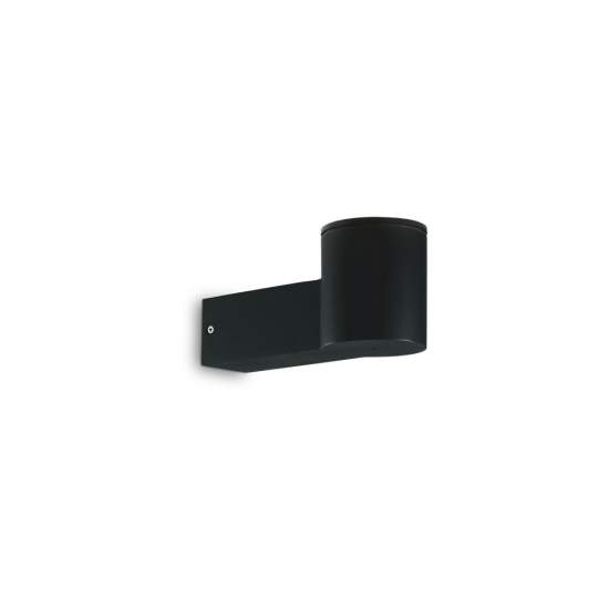 Applique Moderna Clio Alluminio Nero 1 Luce E27 146799