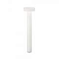 Piantana Moderna Tesla Alluminio Bianco 4 Luci 3W 3000K Luce Calda H80Cm 153179