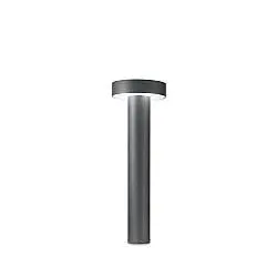 Piantana Moderna Tesla Alluminio Antracite 4 Luci G9 H60Cm