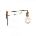 Applique Industrial-Minimal Triumph Metallo Ottone 1 Luce E27 160214