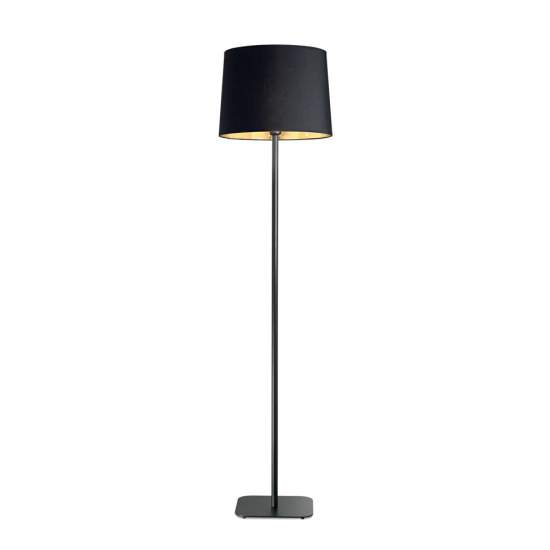 Piantana Industrial-Minimal Nordik Metallo Nero 1 Luce E27 161716