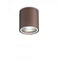 Plafoniera Moderna Gun Alluminio Coffee 1 Luce Gu10 163666