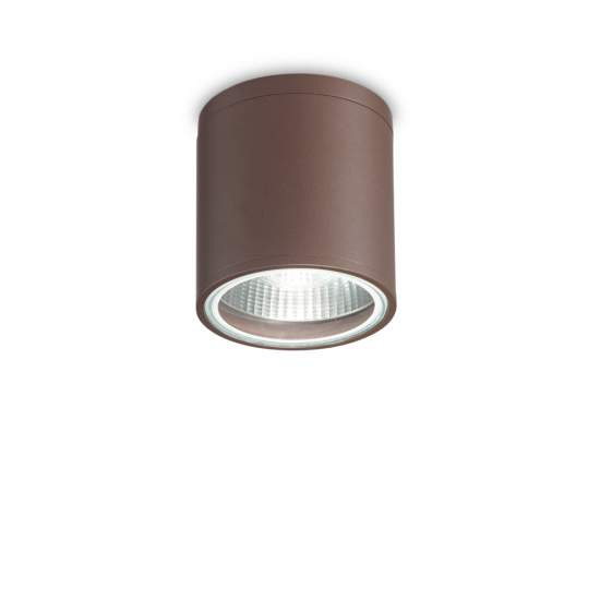 Plafoniera Moderna Gun Alluminio Coffee 1 Luce Gu10 163666
