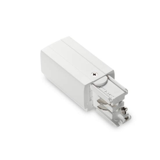 Connettore Principale E Sinistro On-Off Link Alluminio Bianco Senza Finiture 169583