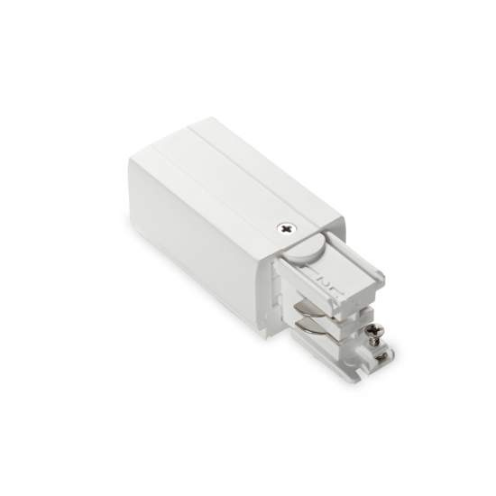 Connettore Principale E Destro On-Off Link Alluminio Bianco Senza Finiture 169590