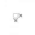 Profilo Link Alluminio Bianco Link And Cap 169613
