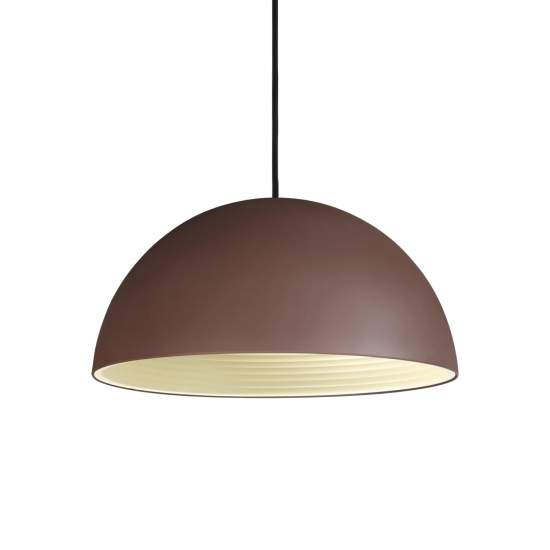 Sospensione Rustica-Country Folk Metallo Corten Ruggine 1 Luce E27 D50Cm 174228