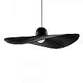 Sospensione Contemporanea Madame Tessuto Nero 1 Luce E27 174402