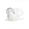 Applique Moderna Book-1 Metallo Bianco 2 Luci 3W 3000K Luce Calda 174792