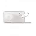 Applique Moderna Book-2 Metallo Bianco 2 Luci 3W 3000K Luce Calda 174822