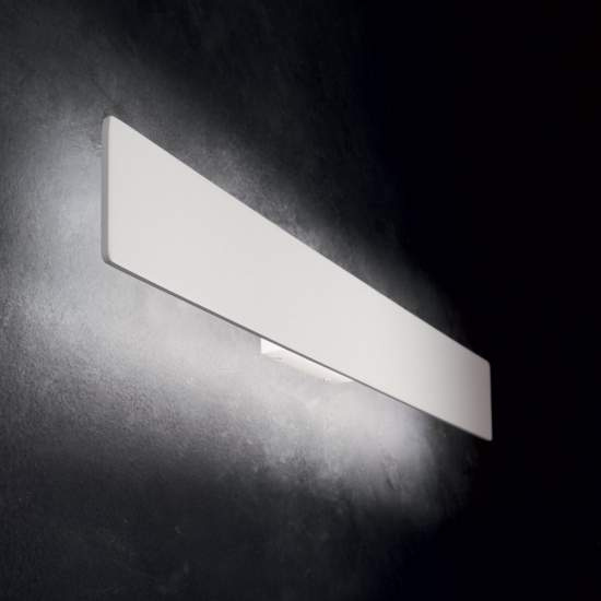 Applique Moderna Zig Zag Metallo Bianco Led 12,5W 3000K Luce Calda 179292