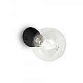 Applique Moderna Winery Porcellana - Ceramica Nero 1 Luce E27 180304