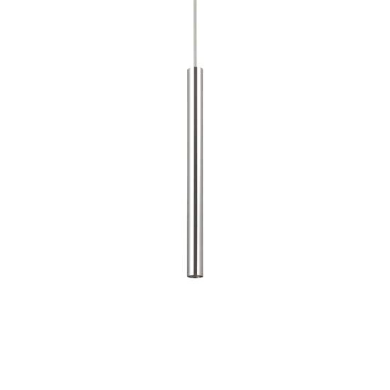 Sospensione Round Moderna Ultrathin Metallo Cromo Led 11,5W 3000K D40 187662