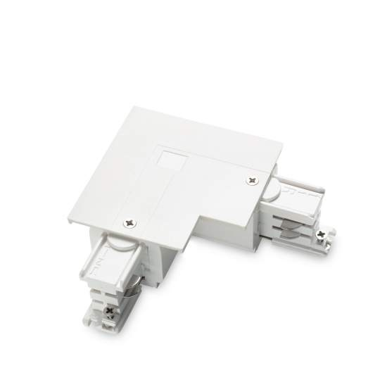 Kit Connettore Da Incasso Sinistro On-Off Link Alluminio Bianco 188119