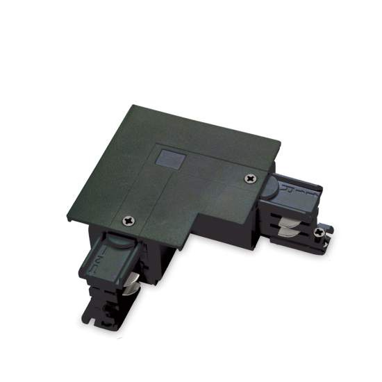 Kit Connettore Da Incasso Sinistro On-Off Link Alluminio Nero 188126