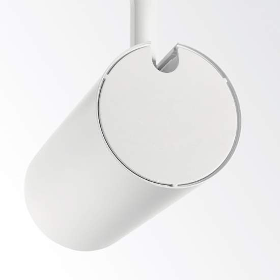 Proiettore Cilindrico Smile Alluminio Bianco Led 20W 3000K Luce Calda Cri80 24° 189635