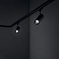 Proiettore Cilindrico Smile Alluminio Nero Led 20W 3000K Luce Calda Cri80 24° 189642