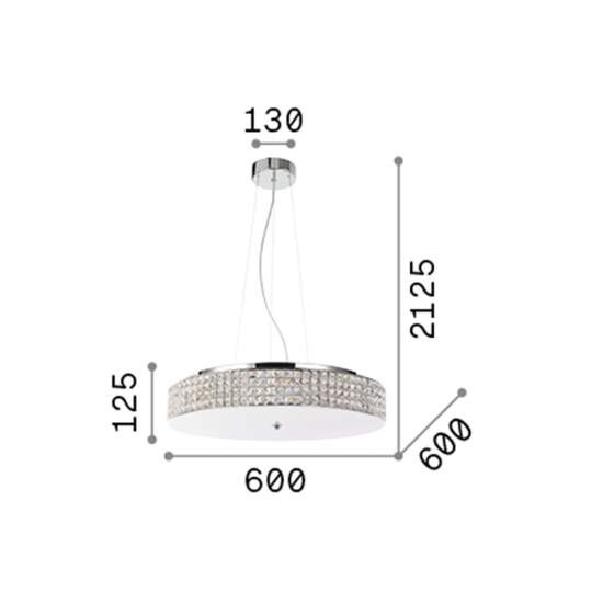 Proiettore Cilindrico Smile Alluminio Nero Led 30W 3000K Luce Calda Cri90 50° 190105