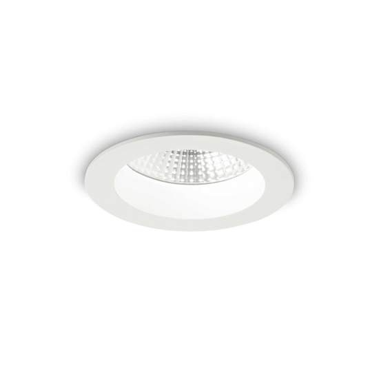 Faretto A Incasso Basic Fi Alluminio Bianco Led 10W 3000K Luce Calda 193458