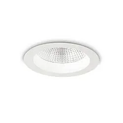 Faretto A Incasso Basic Fi Alluminio Bianco Led 20W 3000K Luce Calda