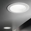 Faretto A Incasso Basic Fi Alluminio Bianco Led 15W 3000K D14,4Cm 193526