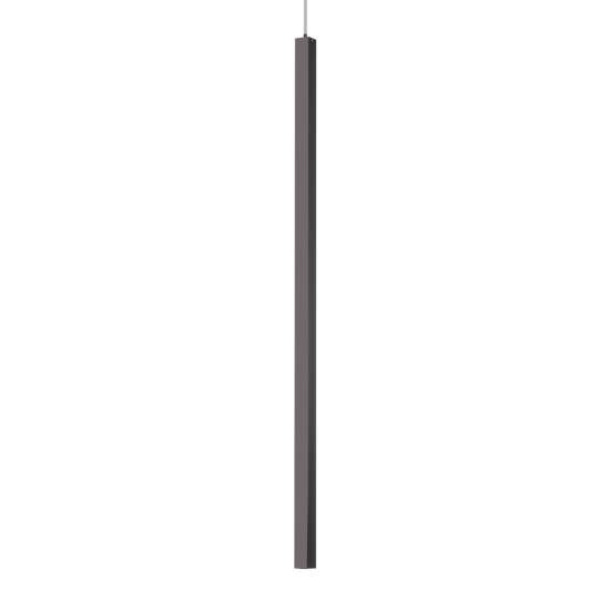 Sospensione Suqare Moderna Ultrathin Metallo Nero Led 11,5W 3000K D100 194196