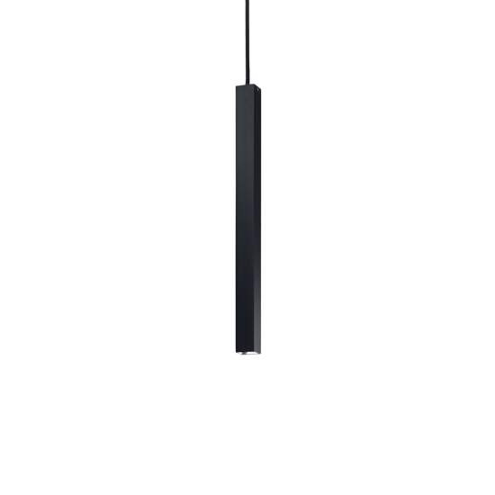 Sospensione Square Moderna Ultrathin Metallo Cromo Led 11,5W 3000K D40 194202