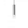 Sospensione Moderna Look Vetro Trasparente 1 Luce Gu10 7W 3000K Luce Calda 194806