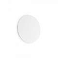 Applique Moderna Cover Alluminio Bianco Led 9,5W 3000K Luce Calda D15Cm 195704