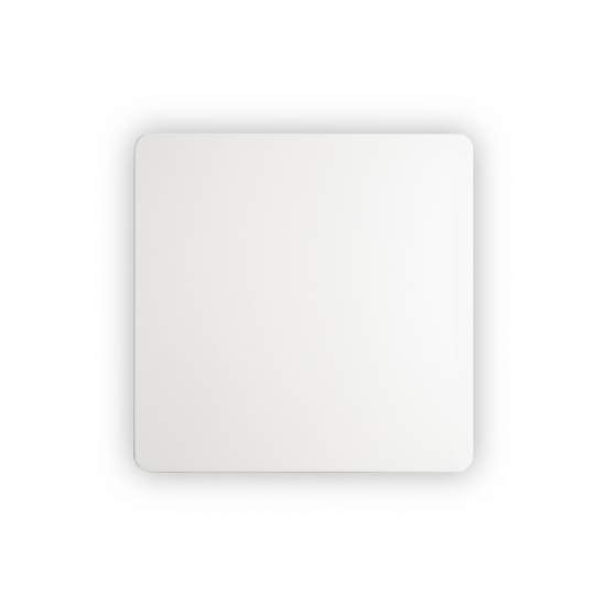 Applique Moderna Cover Alluminio Bianco Led 9,5W 3000K Quadr. D20 195735