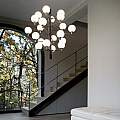 Sospensione Contemporanea Copernico Metallo Nero 20 Luce 3W 3000K Luce Calda 197333