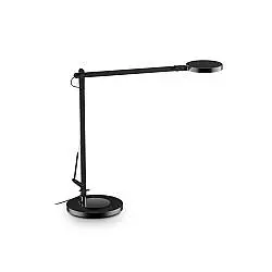 Lampada Da Scrivania Moderna Futura Alluminio-Plastiche Nero Led 12,5W 4000K