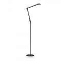 Piantana Moderna Futura Alluminio-Materie Plastiche Nero Led 12,5W 4000K 204949