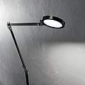Piantana Moderna Futura Alluminio-Materie Plastiche Nero Led 12,5W 4000K 204949